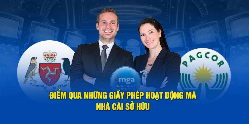 Những giấy phép hợp pháp tại thương hiệu